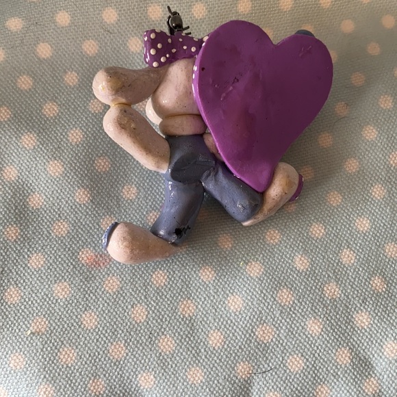 Handcrafted; Easter Bunny; Pastel; Ornament; - Picture 6 of 7